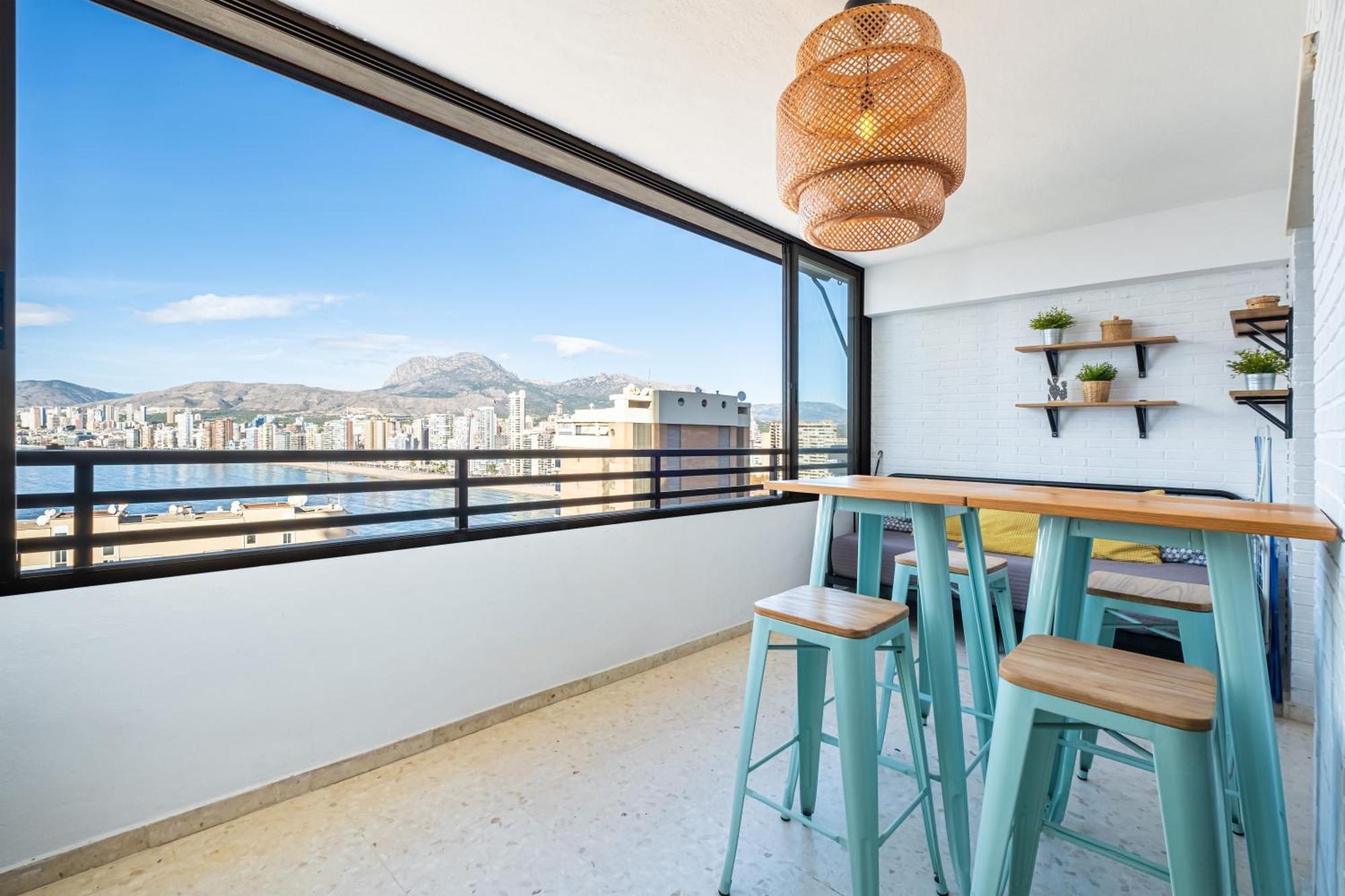 Trinisol Apartment Sea Views 6E Levante Beach 베니돔 외부 사진