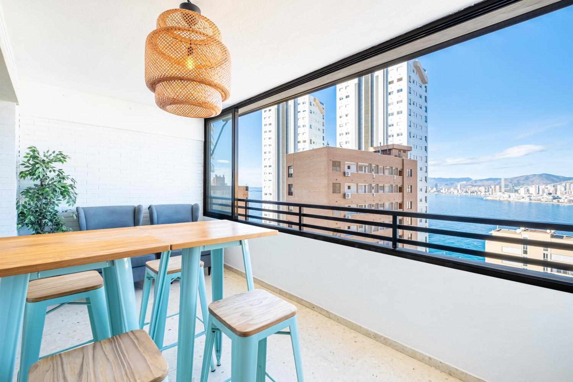 Trinisol Apartment Sea Views 6E Levante Beach 베니돔 외부 사진