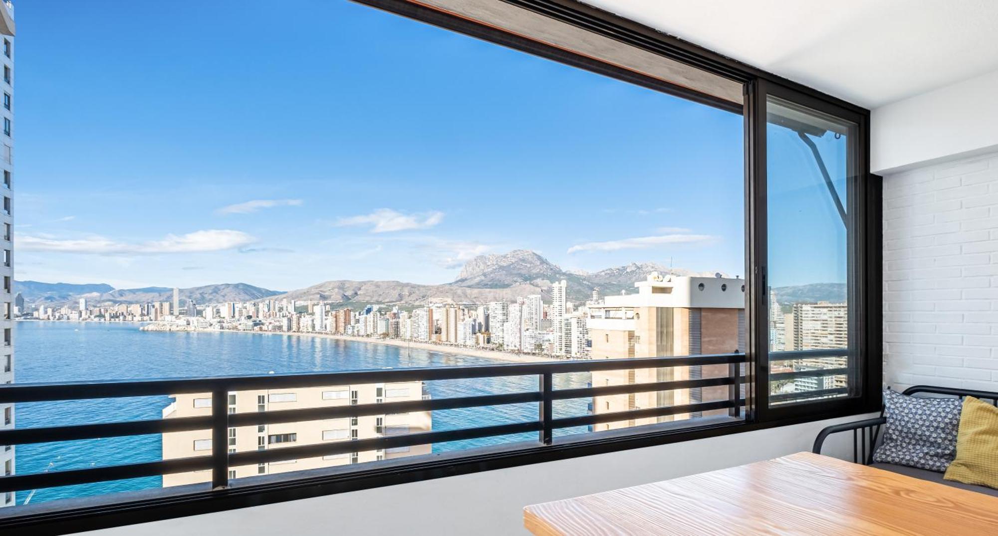 Trinisol Apartment Sea Views 6E Levante Beach 베니돔 외부 사진