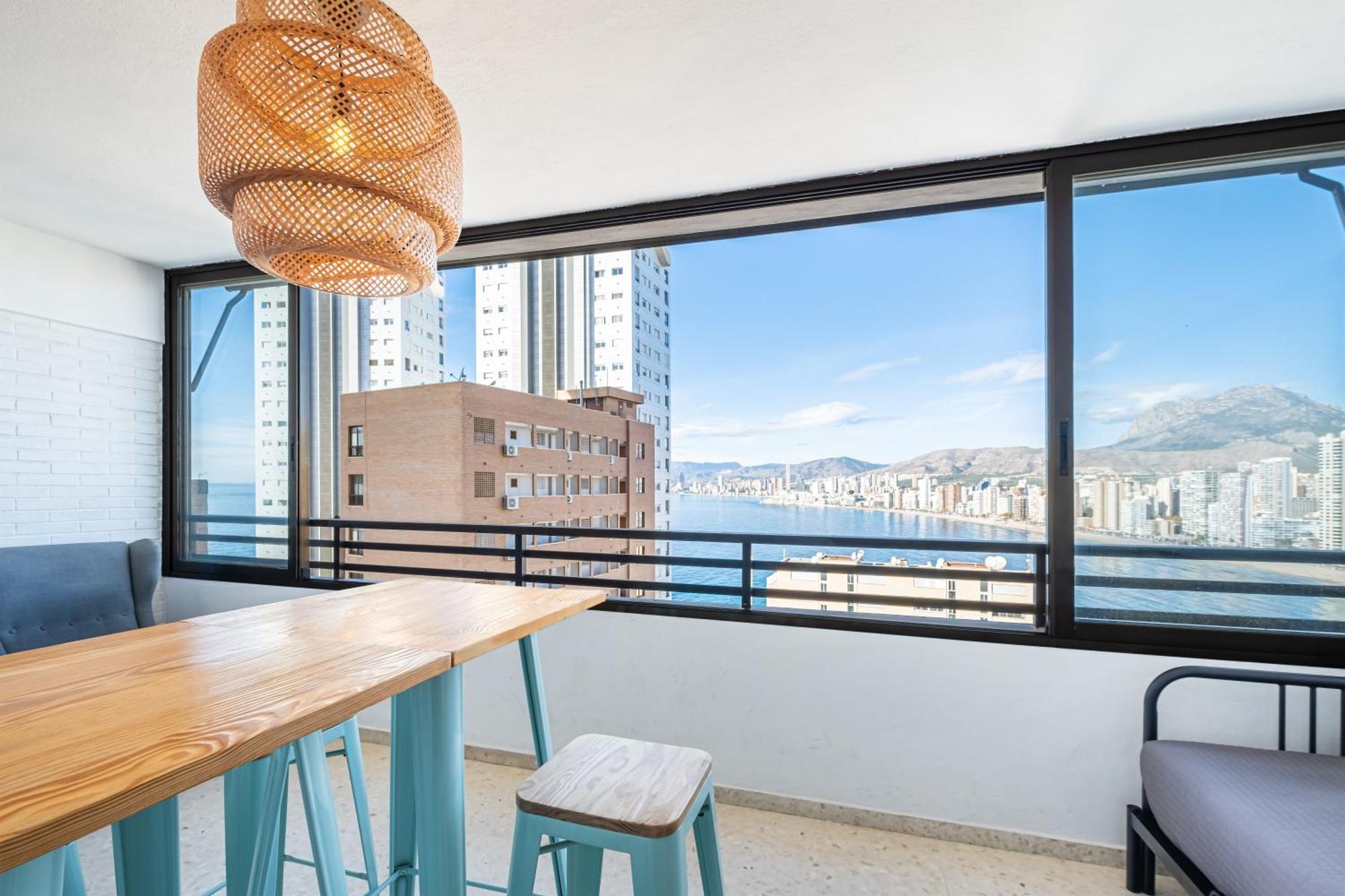 Trinisol Apartment Sea Views 6E Levante Beach 베니돔 외부 사진